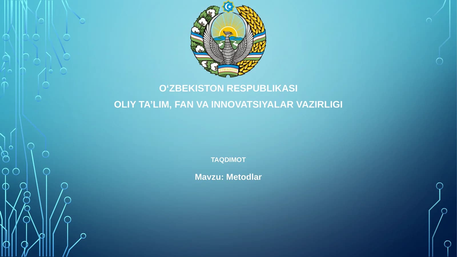Metodlar