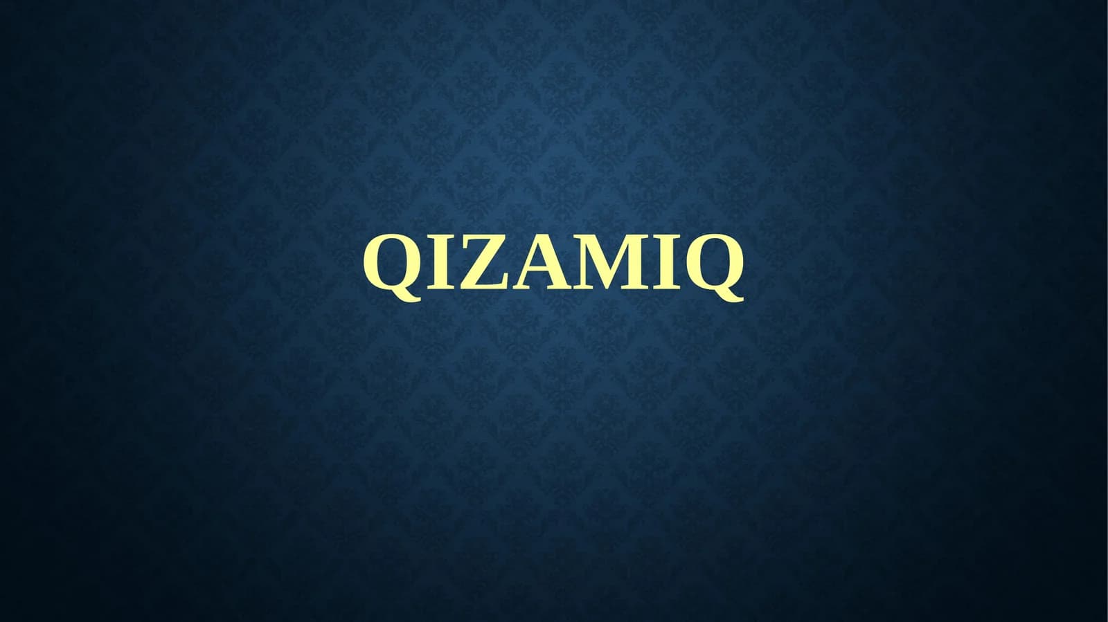 QIZAMIQ