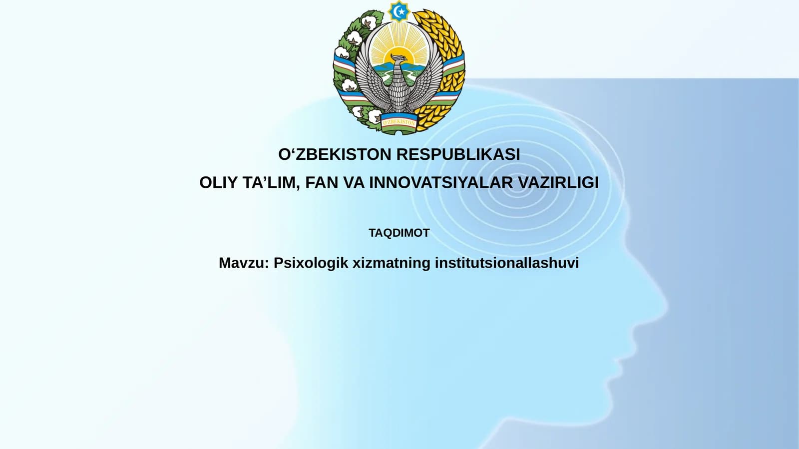 Psixologik xizmatning institutsionallashuvi