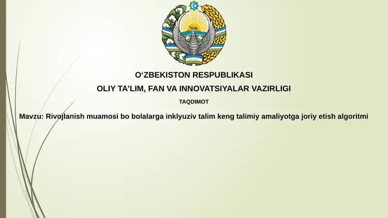 Inklyuziv ta'lim