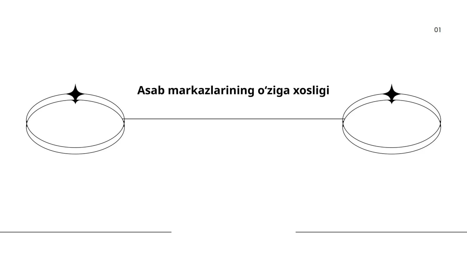 Asab markazlarining oʻziga xosligi
