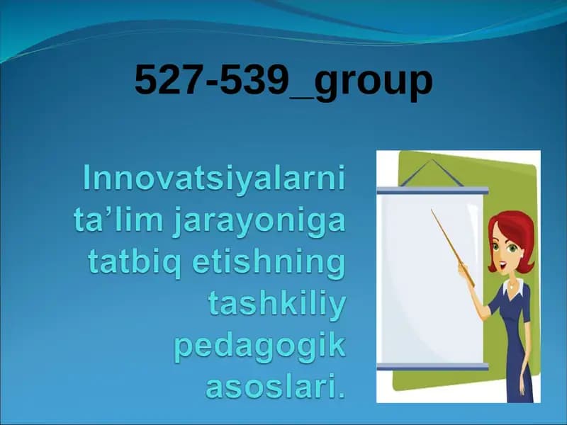 Pedagogik Texnologiya