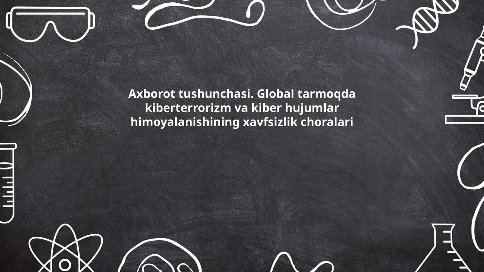 Axborot tushunchasi
