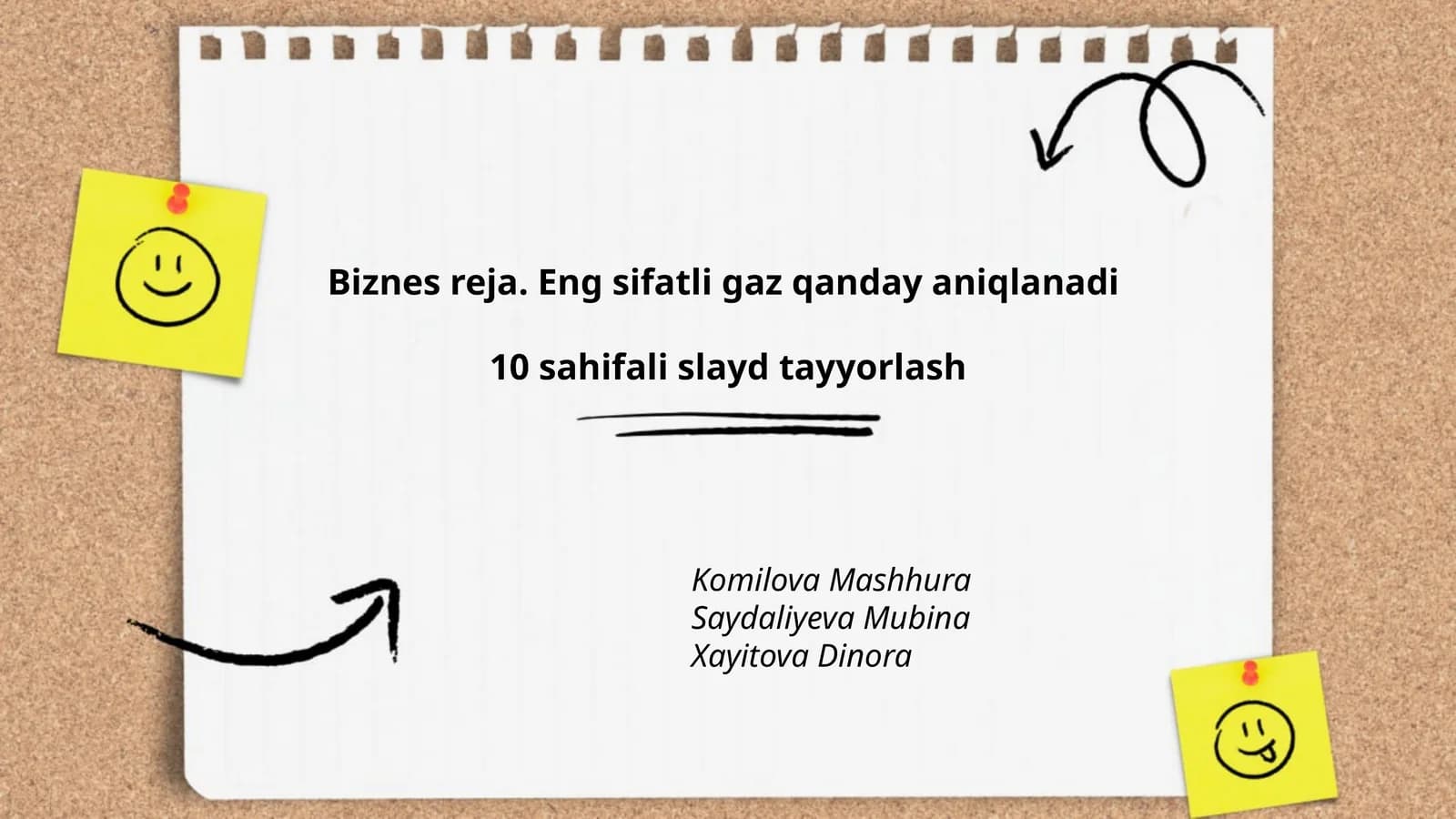 Biznes reja. Eng sifatli gaz qanday aniqlanadi