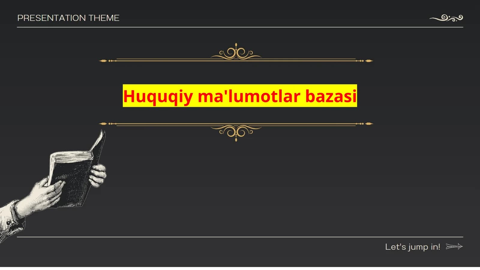 Huquqiy ma'lumotlar bazasi