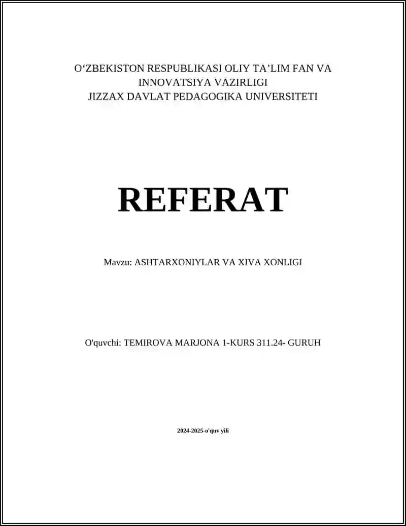 Ashtarkoniylar va Xiva xonligi