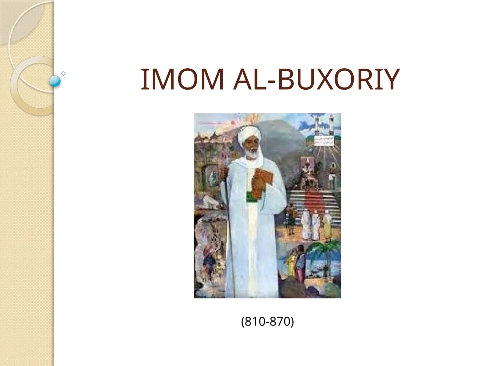 IMOM AL-BUXORIY