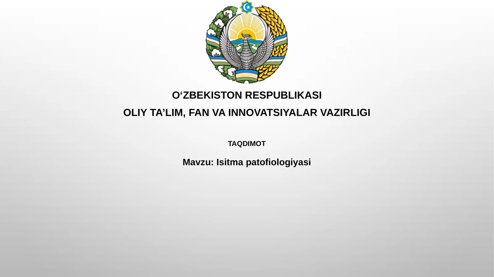 Isitma patofiziologiyasi