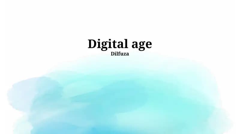 The Digital Revolution: A Historical Overview