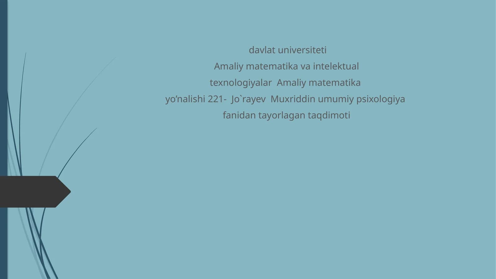 Dasturiy vositalarning didaktivim koniyatlari