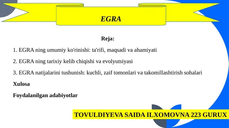 EGRA