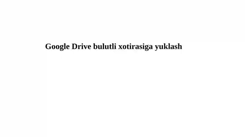 Google Drive