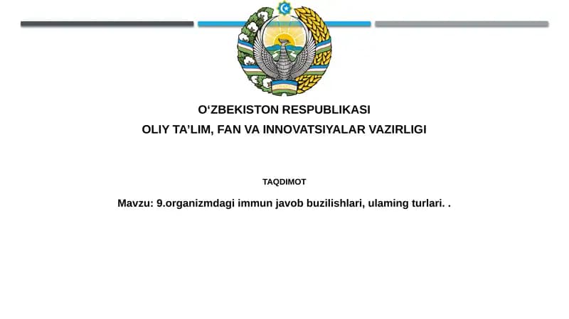 Buzilishlari: turlari, sabablari va patogenezi