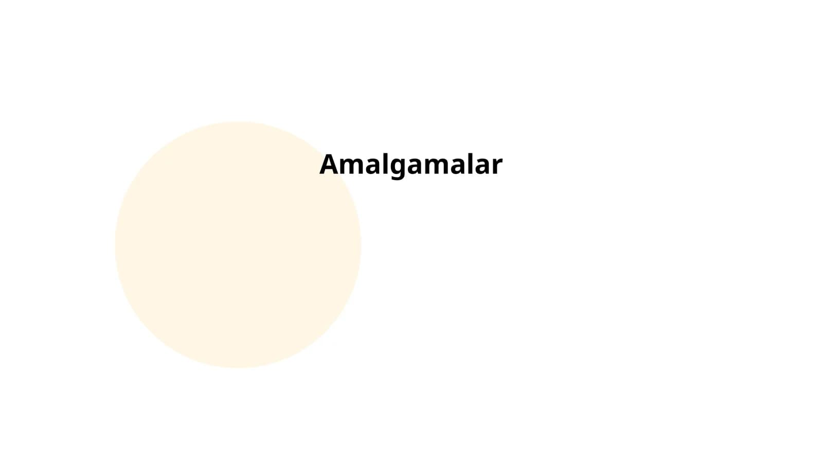 Amalgamalar