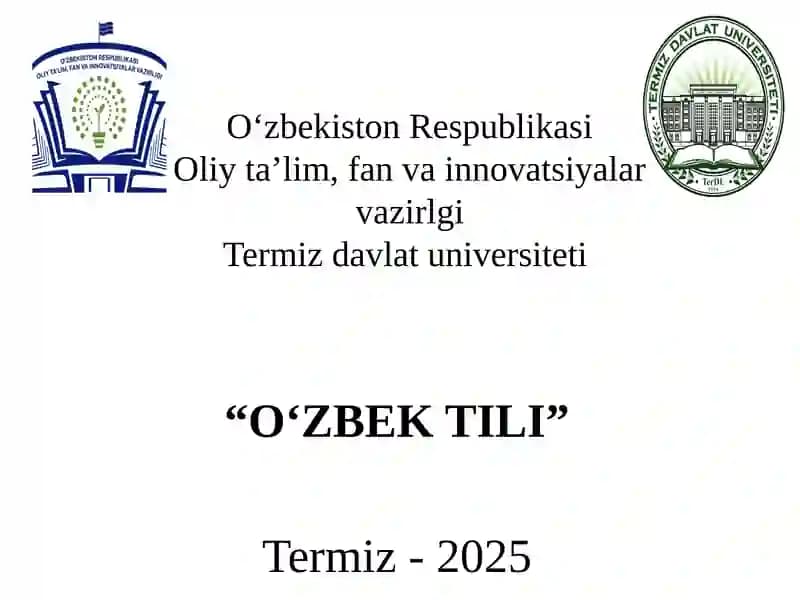 Nutqning ifodaliligi. O'zbek hujjatchiligi