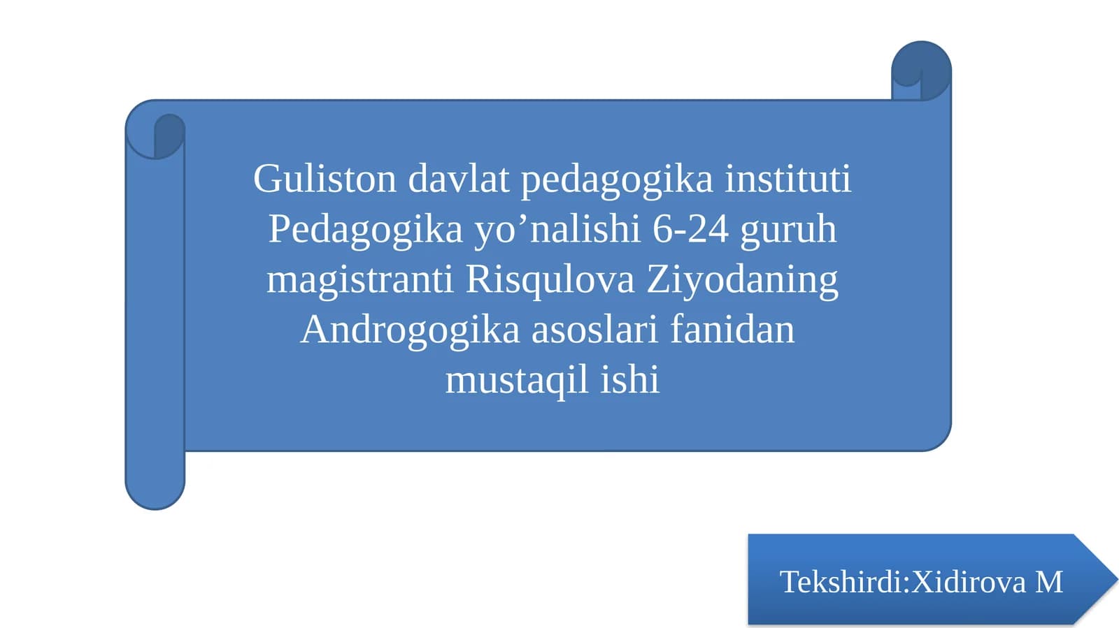 Kattalar ta’limining o‘ziga xos xususiyatlari