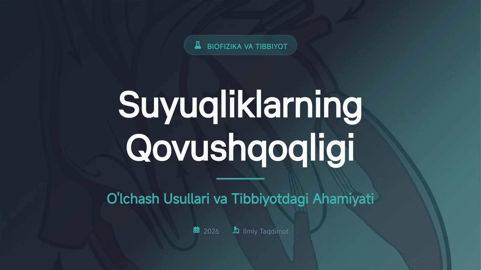 BIOFIZIKA VA TIBBIYOT