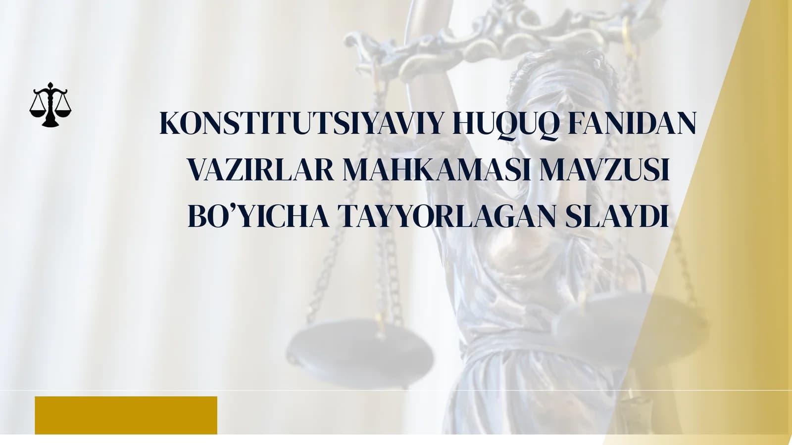 VAZIRLAR MAHKAMASI