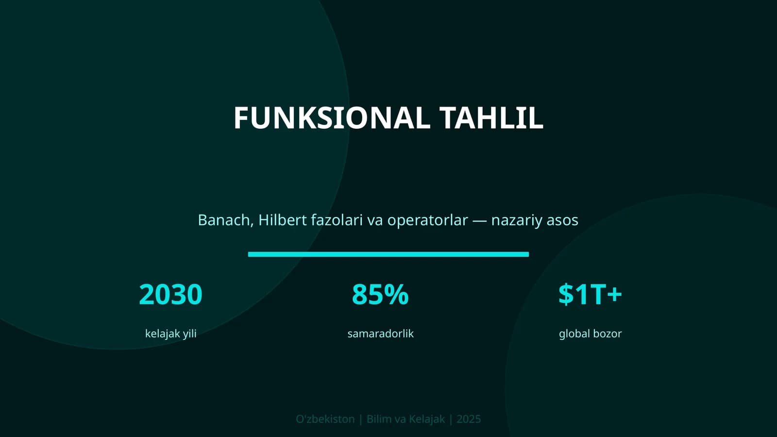 Funksional tahlil