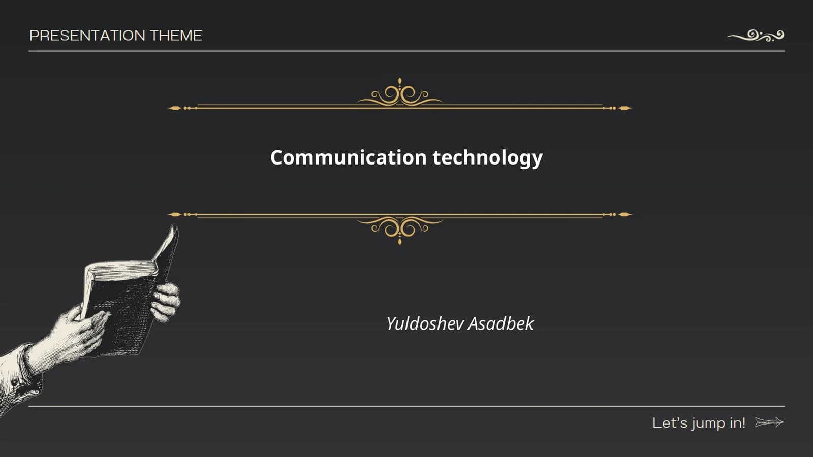 Communication Technology by Yuldoshev Asadbek
