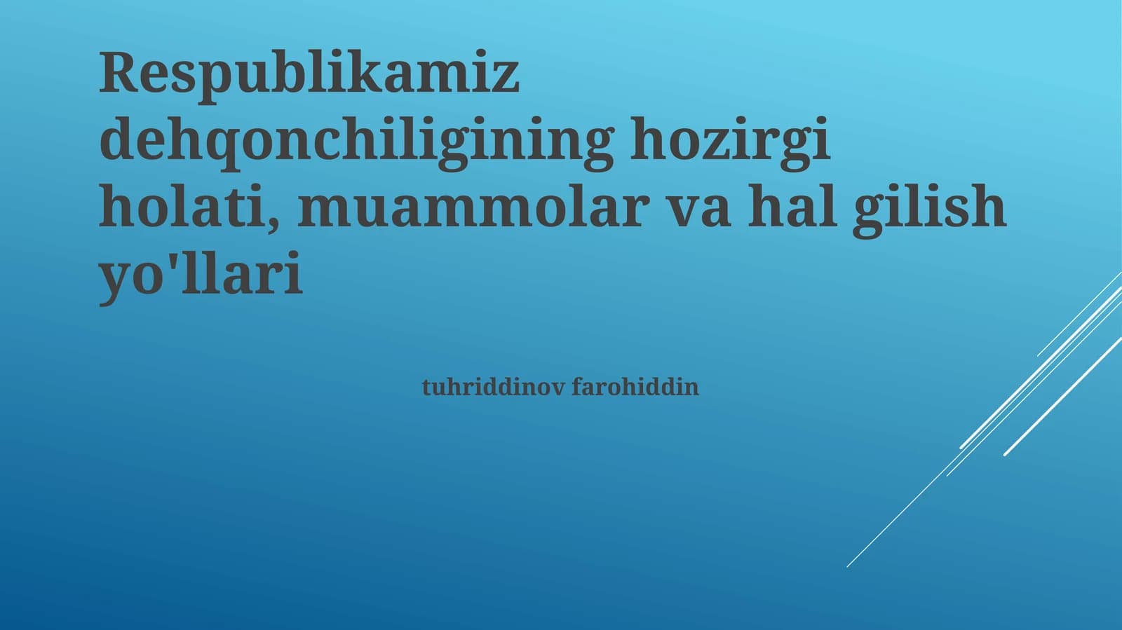 Suv resurslari