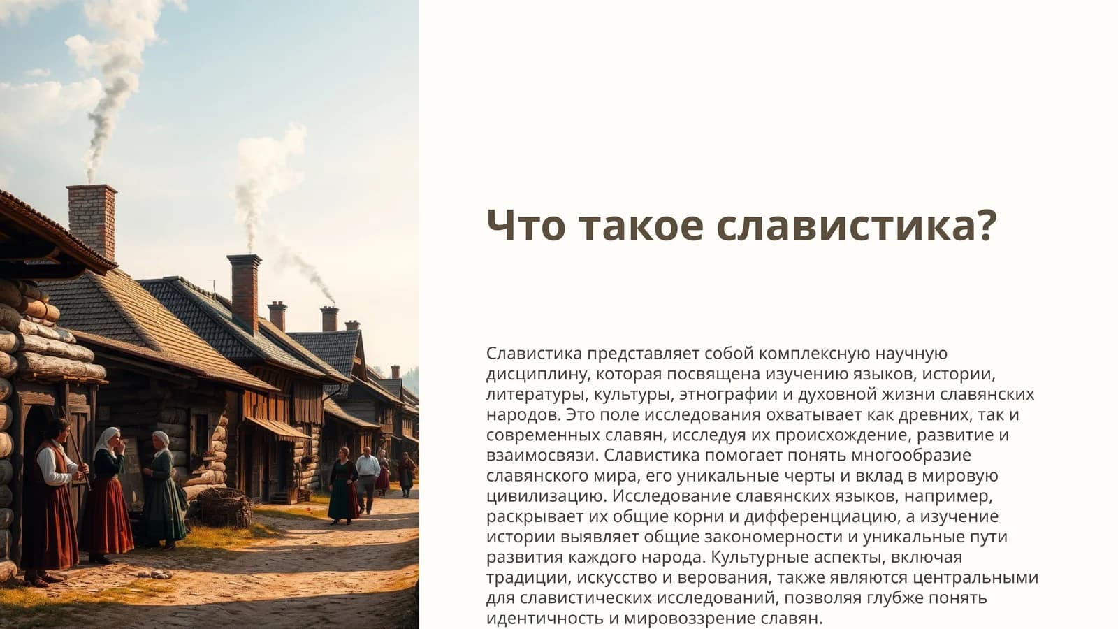 Что такое славистика