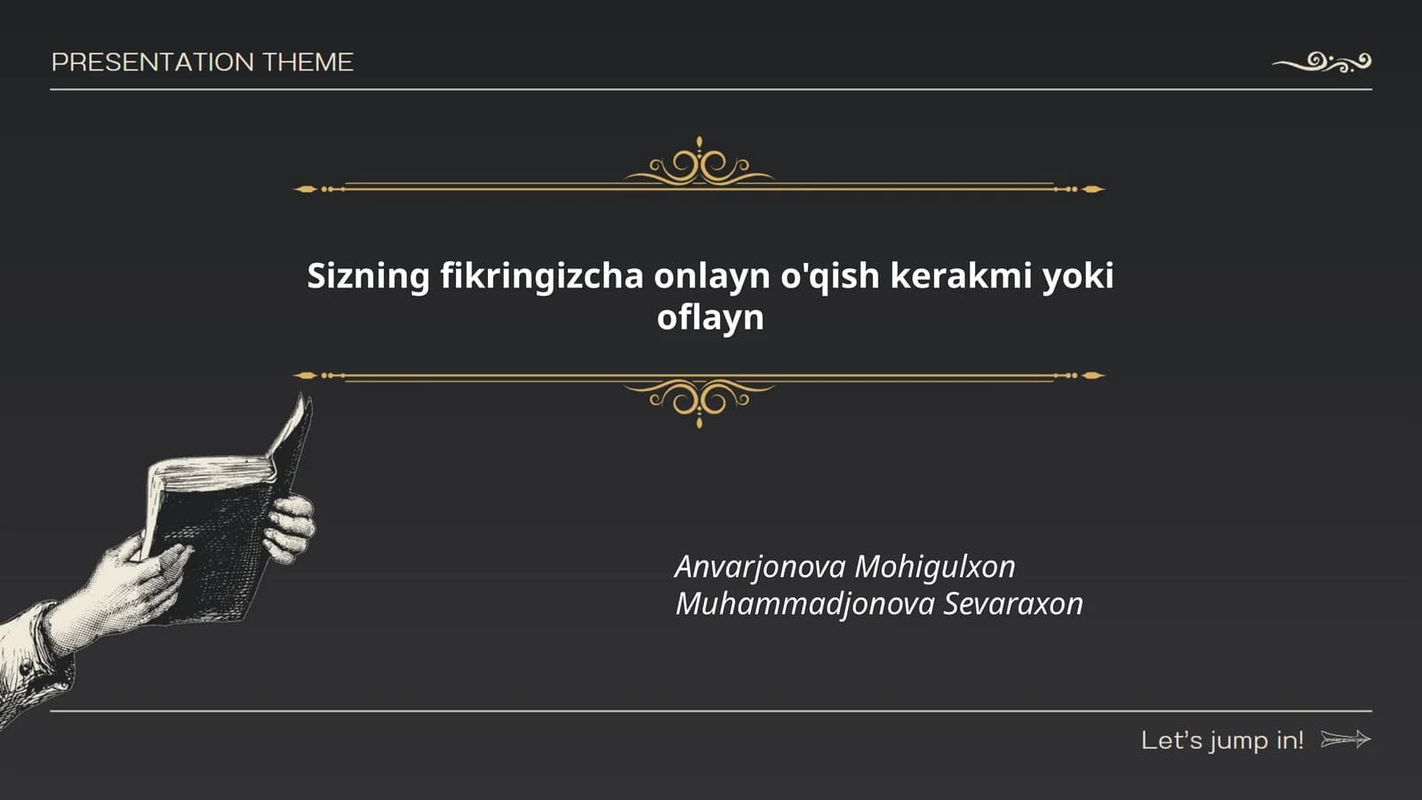 Onlayn va Oflayn Ta'lim