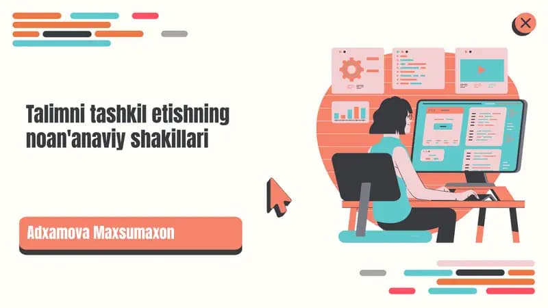 Yangi pedagogik yondashuvlar va innovatsion metodlar