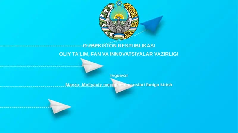 Moliyaviy menejment asoslari