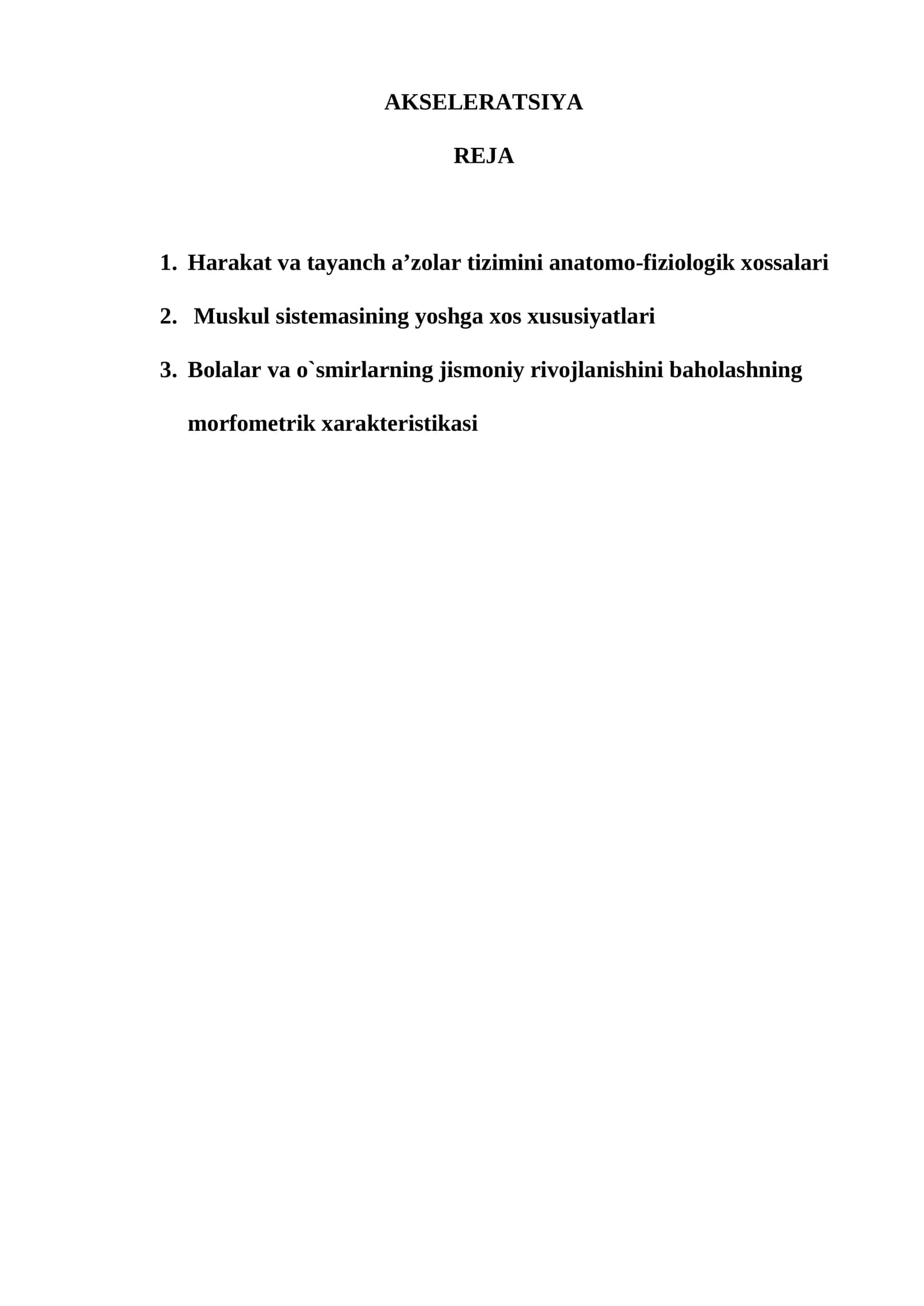 AKSELERATSIYA