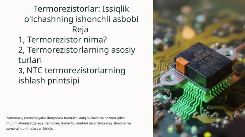 Termorezistorlar