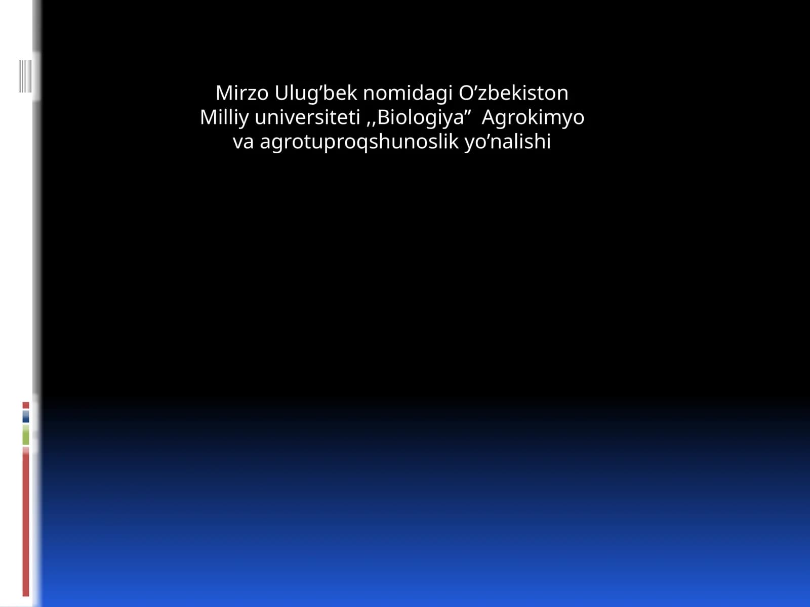 Oʻzbekiston Milliy universiteti