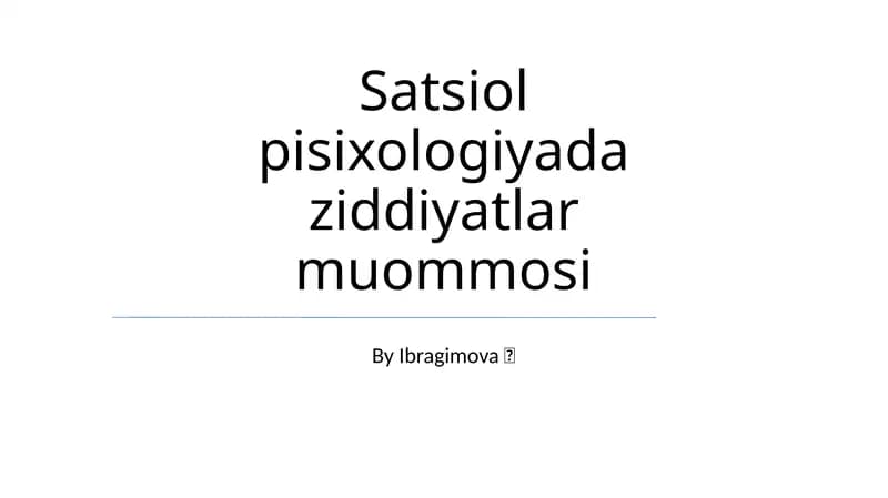Mojarolarni hal qilish strategiyasi