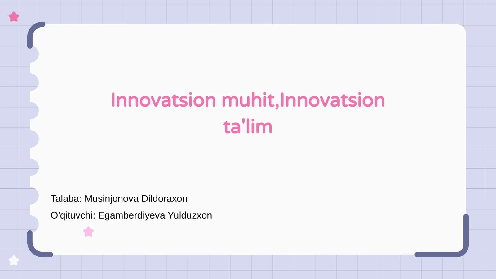 Innovatsion Muhit