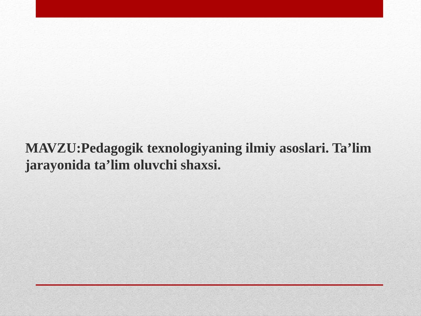 Pedagogiktexnologiya Darajalari