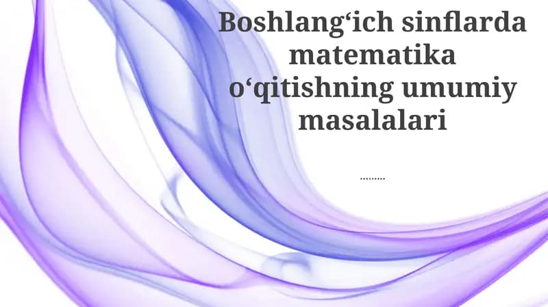 Farqlantirish Ta'limi & O'quv Bo'shliqlari