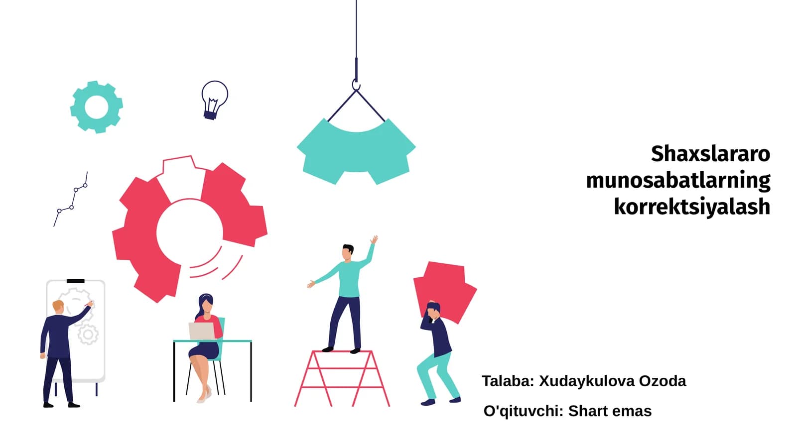 Shaxslararo munosabatlarning korrektsiyalash