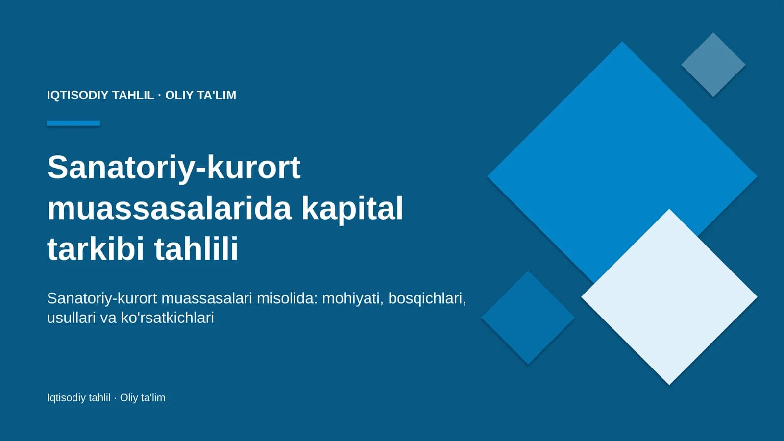 sanatoriy kurort muassasalarida kapital tarkibi tahlili 2942