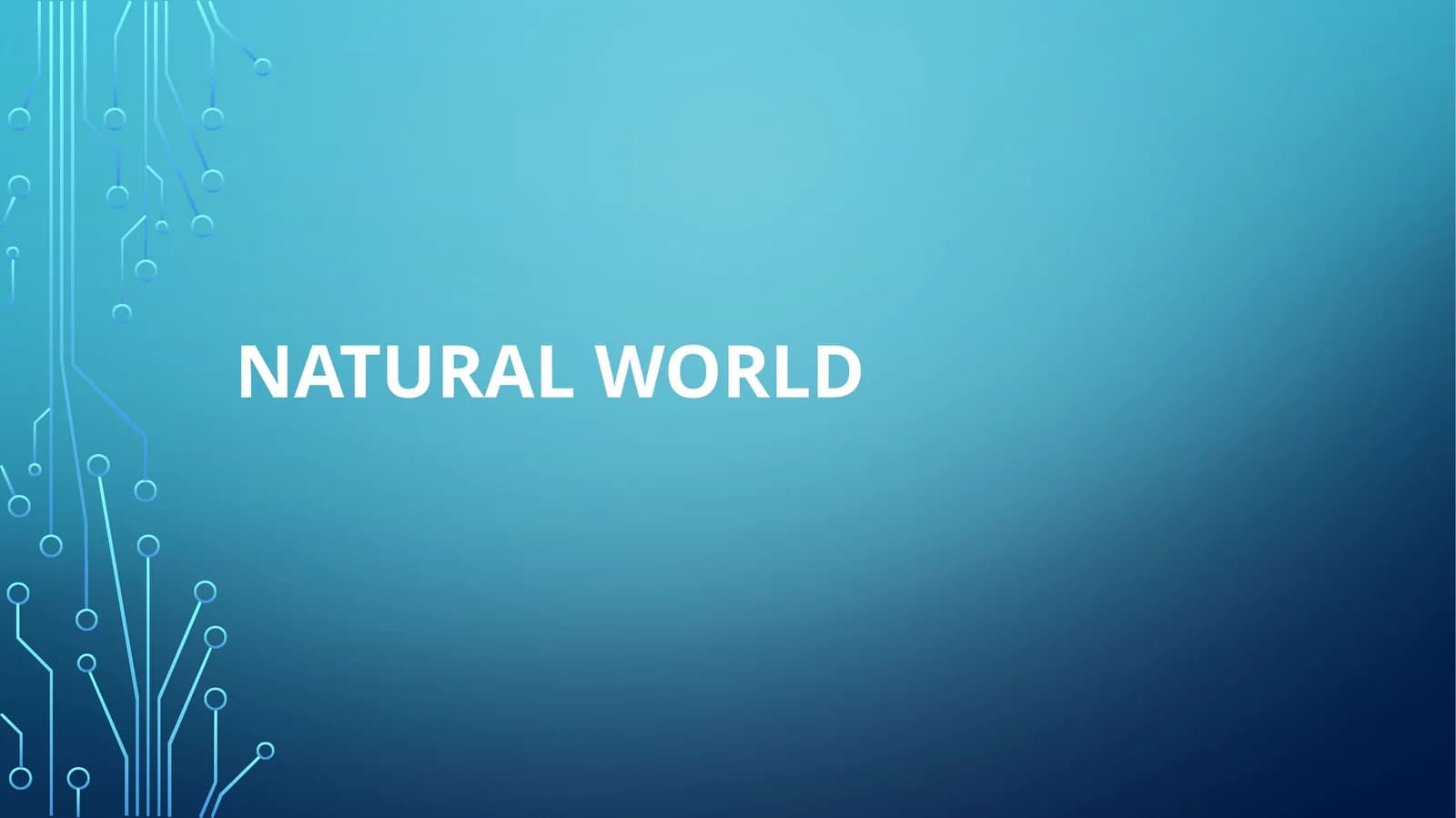 natural world