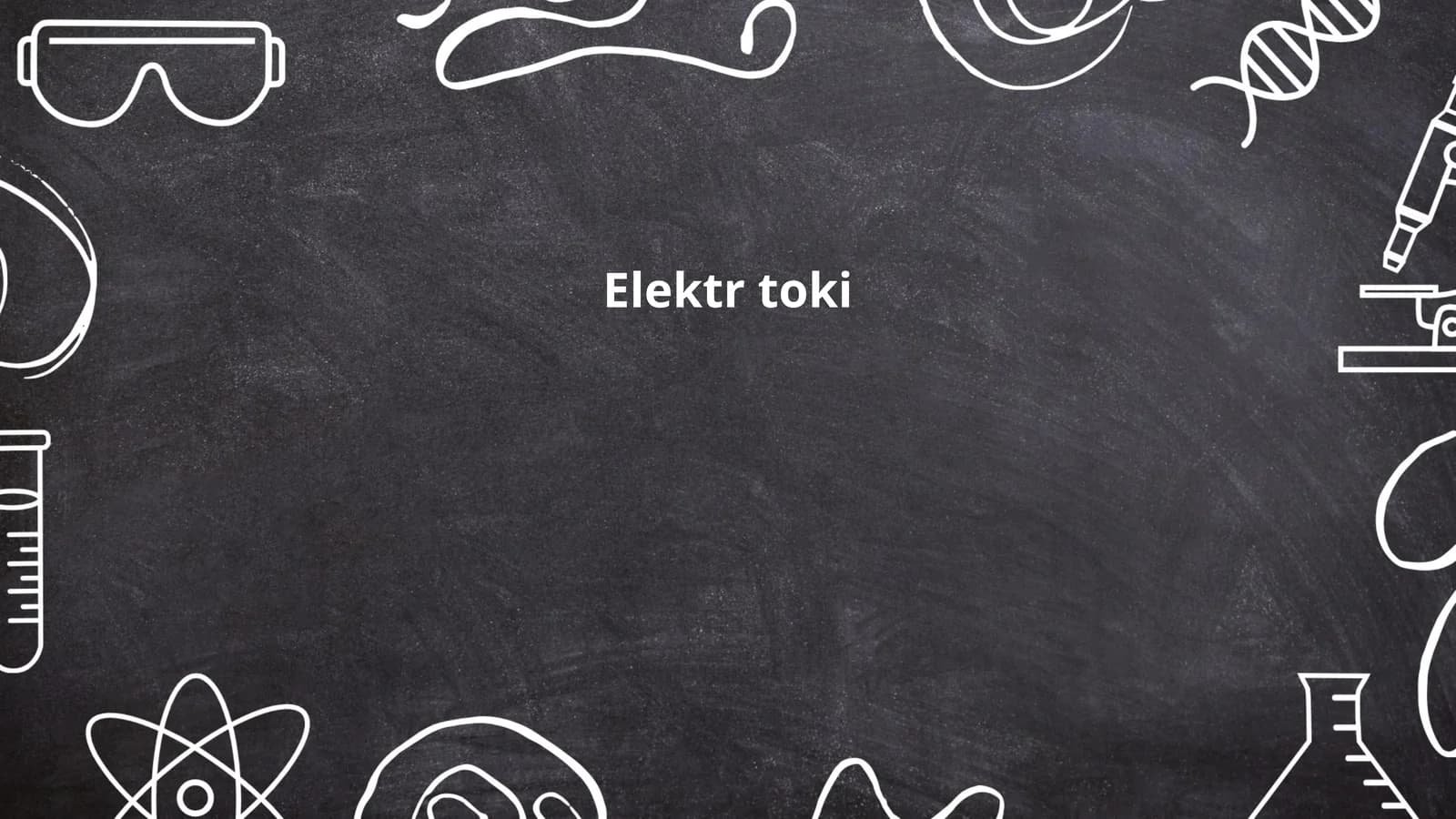 Elektr toki asoslari