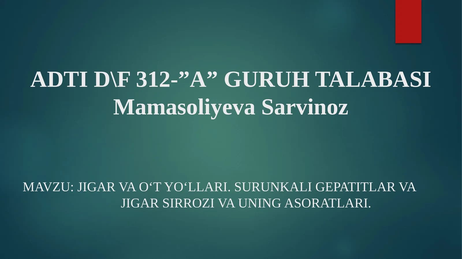 Surunkali gepatitlar