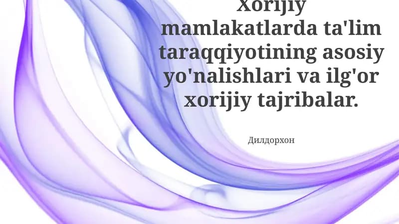 Sun'iy intellektli o'quv platformalari