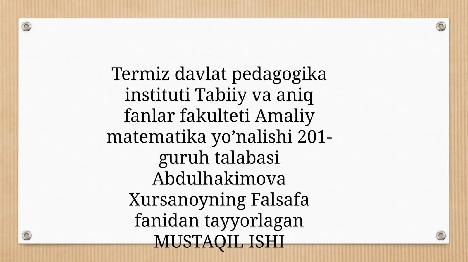 Jozef Senturiyaning korruptsiyaga oid qarashlari tasnifi