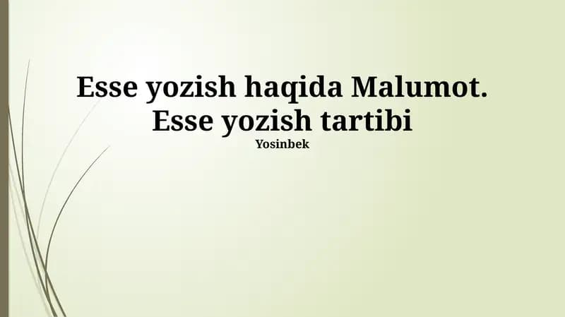 Insho Yozuv Jarayoni