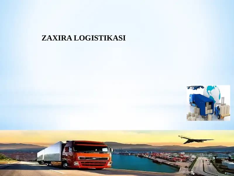 ZAXIRA LOGISTIKASI