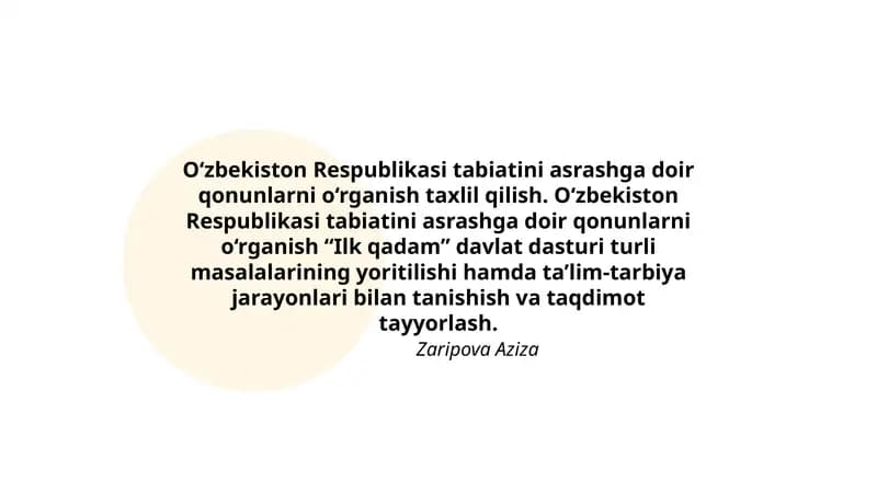 Ilk Qadam Davlat Dasturi