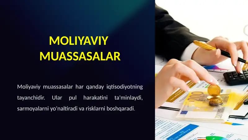 Moliyaviy muassasalar