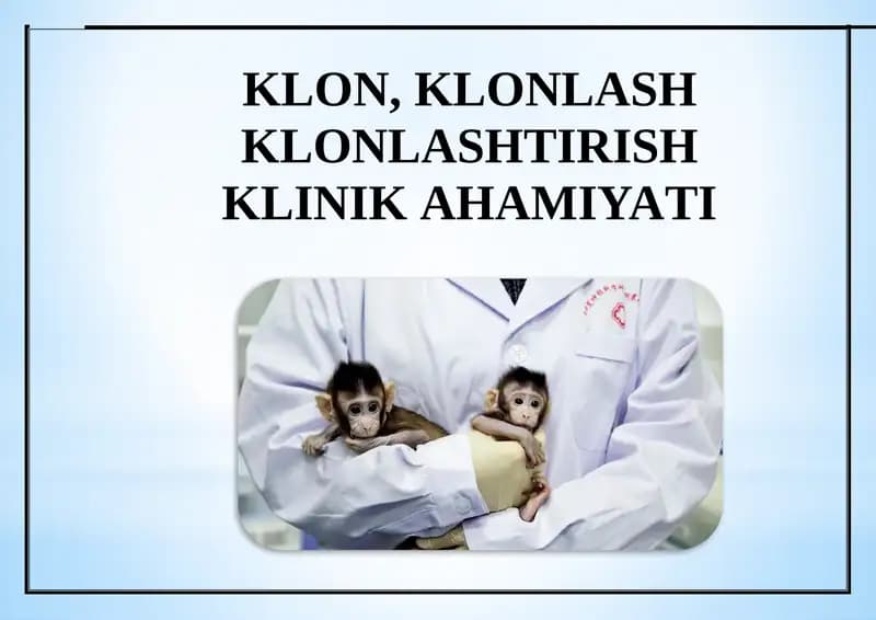 Klonlash