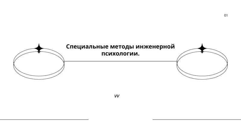 Специальные методы инженерной психологии