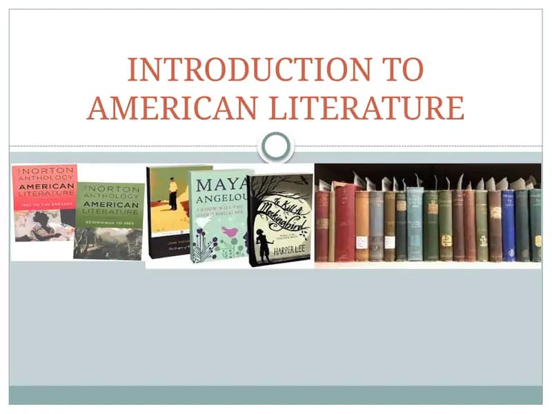 Most Important Works In American Literature